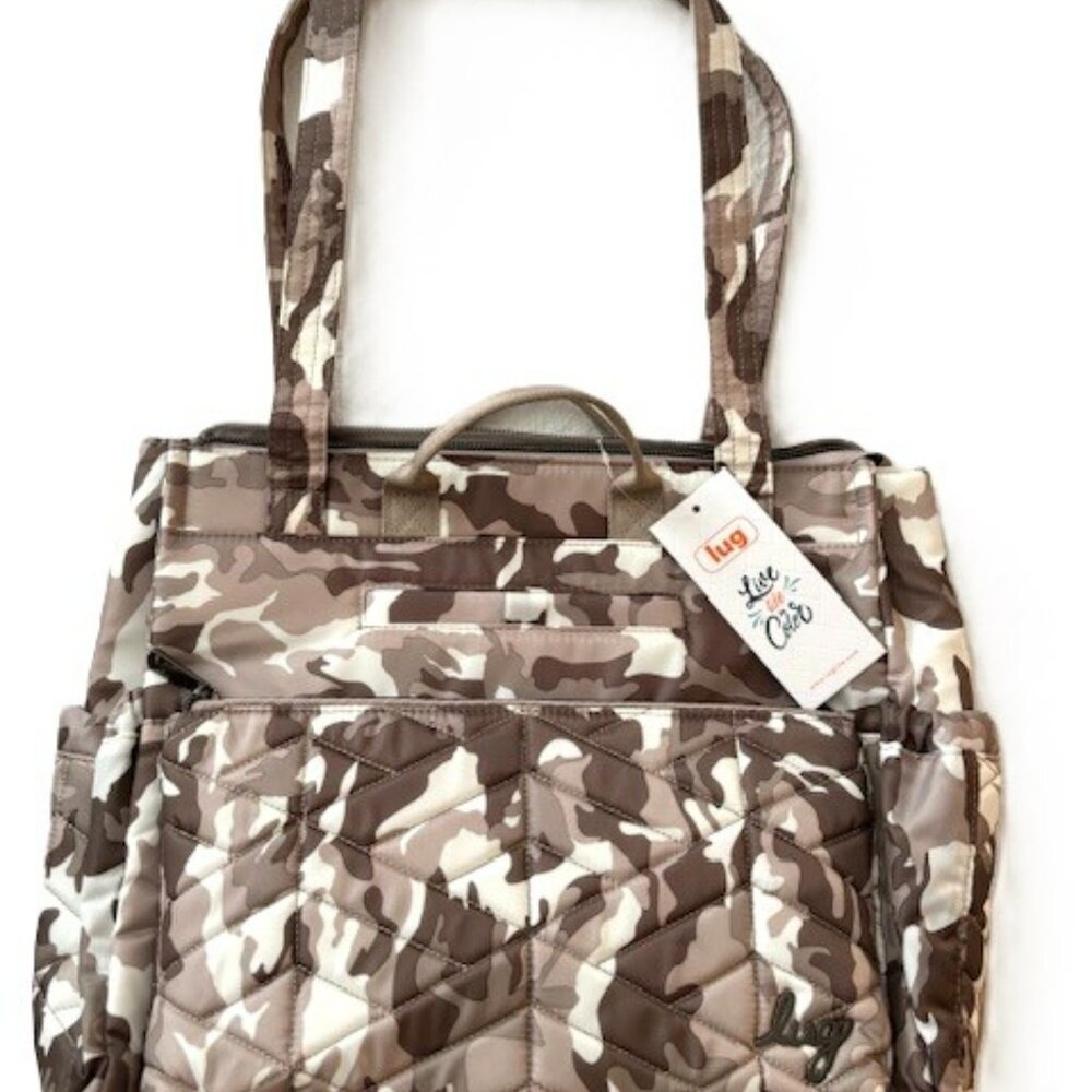 Lug Soprano Tote - Camo Taupe - NWT!